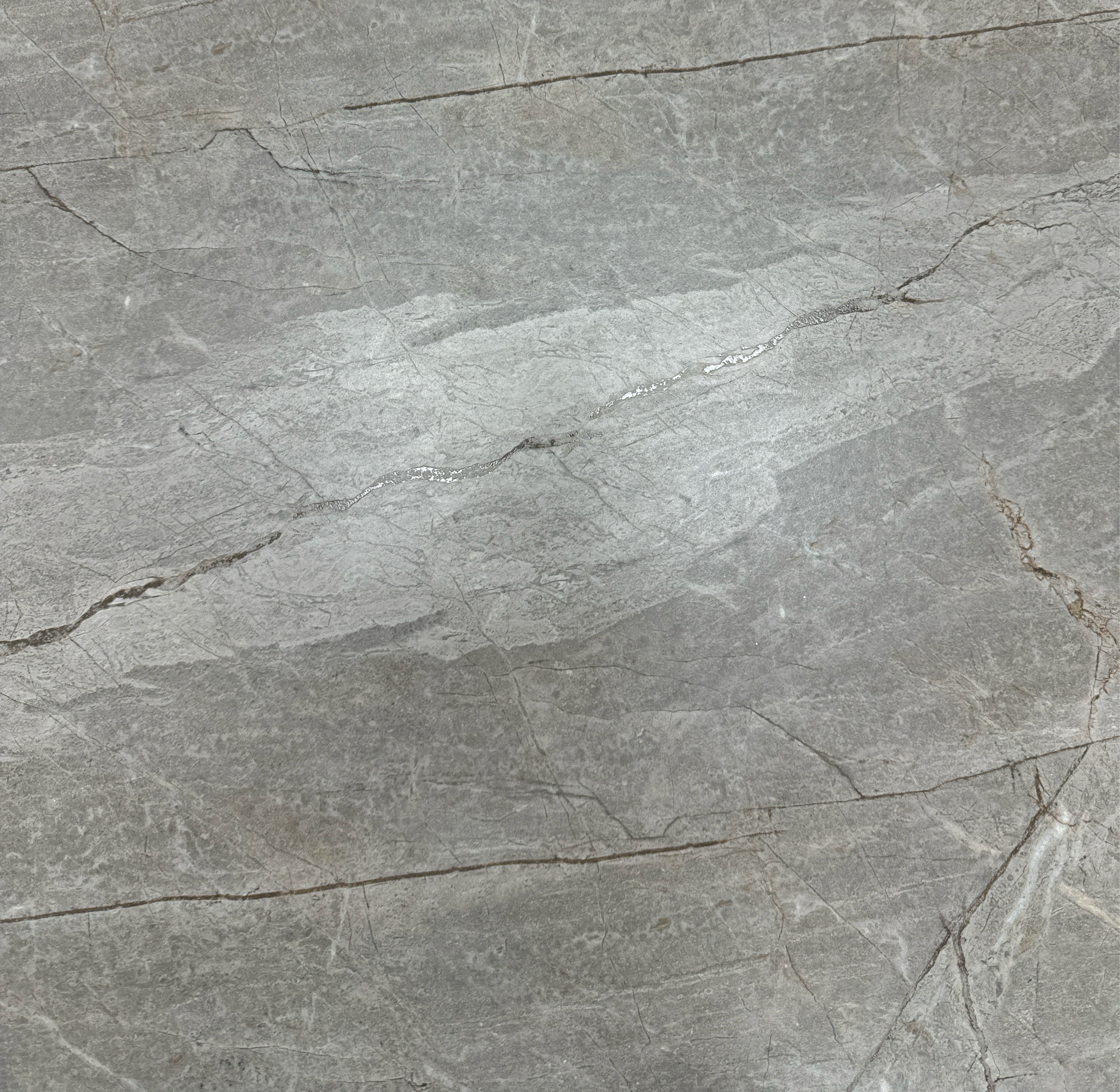 3.99 $ SF / 15.5 SF Box / Ceramic Tiles Natural Stone Style Joliet Grey Brushed Rect 24x24