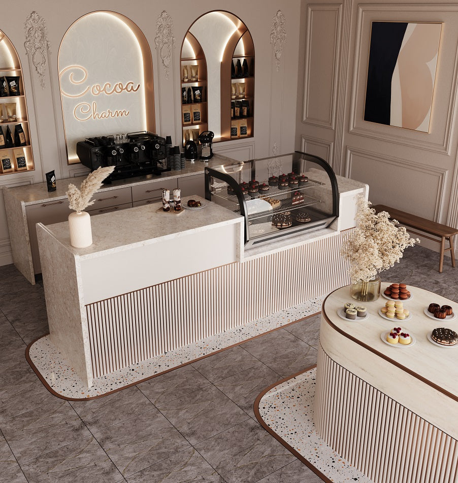 comptoir en Quartz 2 cm - 3 cm LXHA Anthem SF