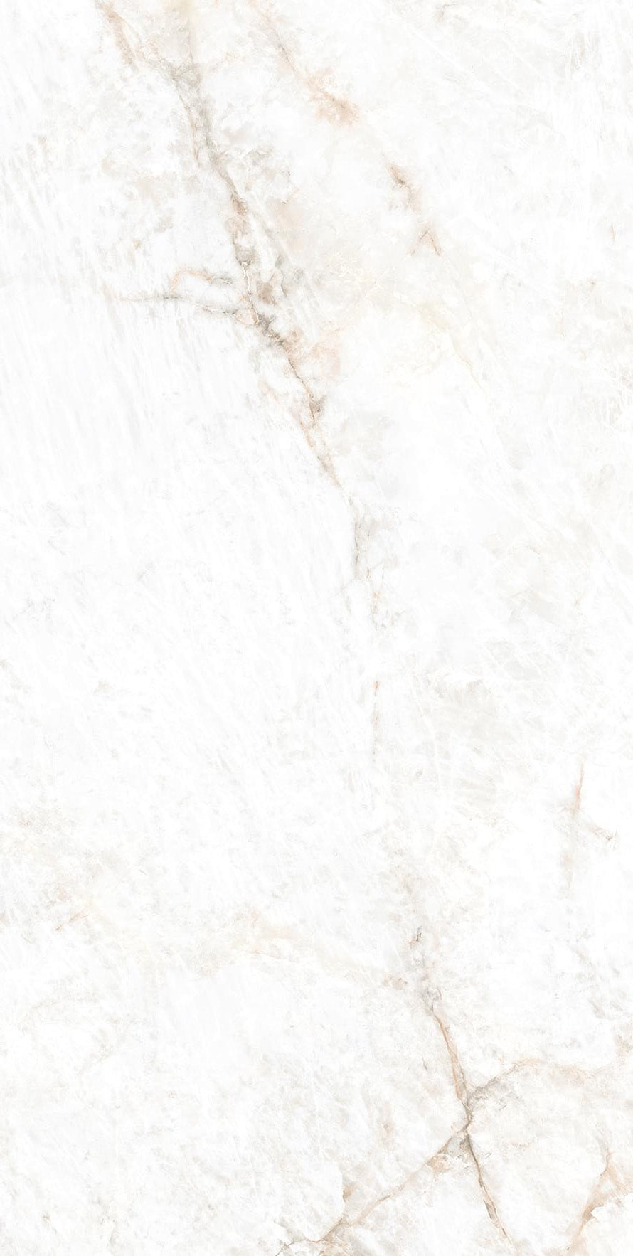 Carreaux de porcelaine Rain Crystal Blanc mat 24 x 48 po, boîte de 15,50 pi²