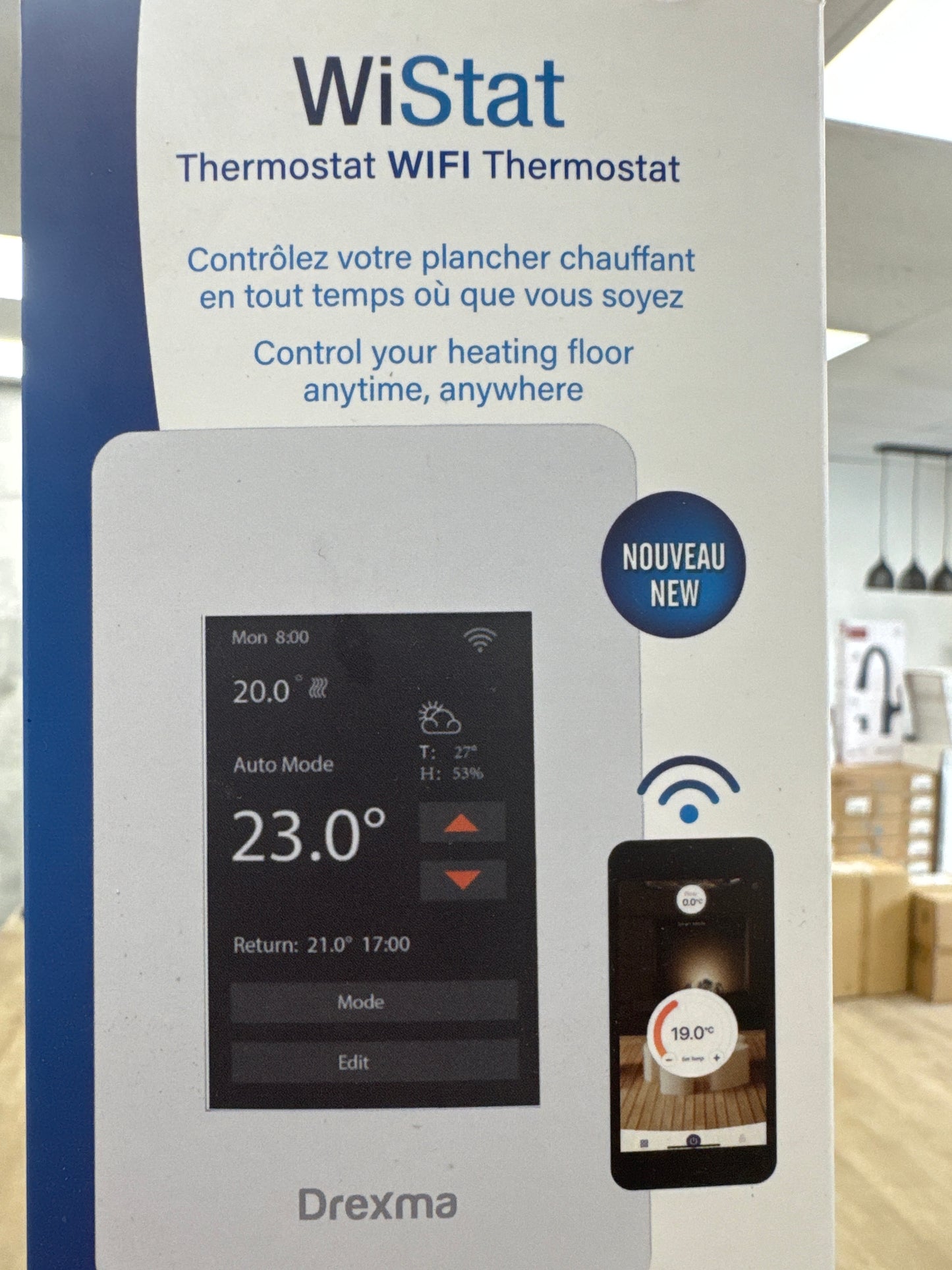 Thermostat Wifi Drexma WiStat