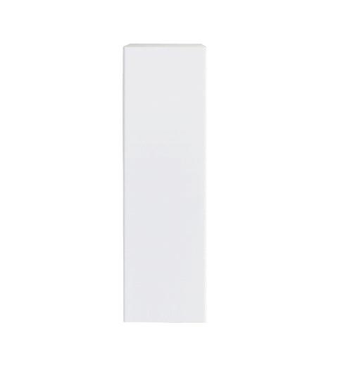 Glossy White Kitchen Cabinet Upper 1 Door Unit 9 L x 36 H x 12 1/2  in