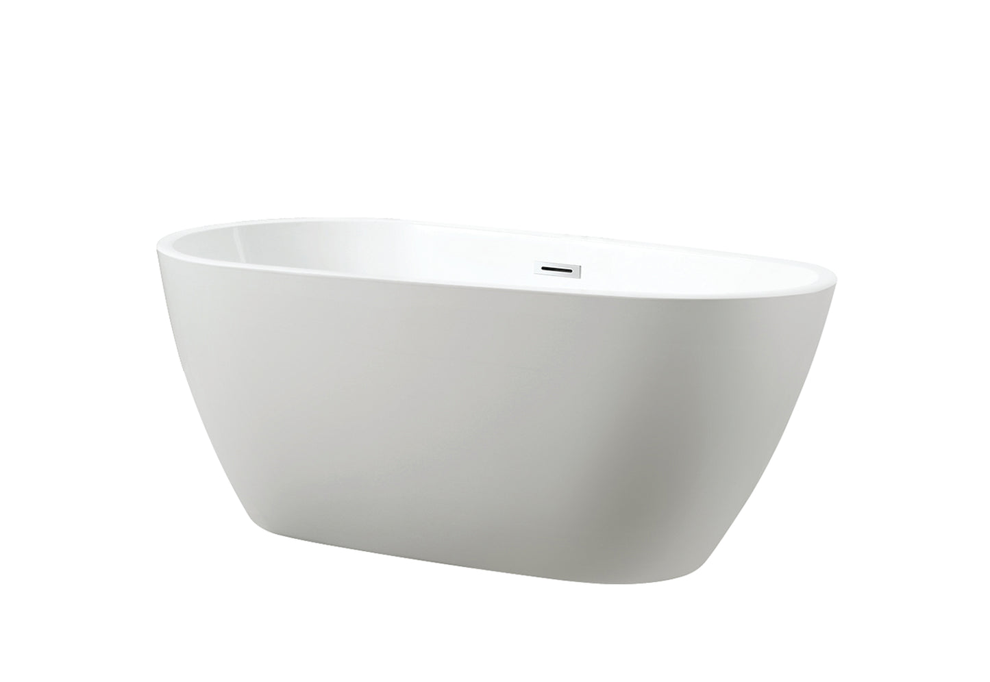 Montreal Freestanding Bathtub  Size :59 x 29.5 x 23.2 in. (1500 x 750 x 590 mm)