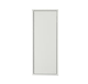 Glossy White Medecine Cabinet 1 Door 12 in.
