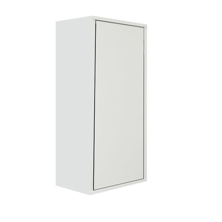 Armoire pharmacie  1 porte 12 po. Blanc laqué