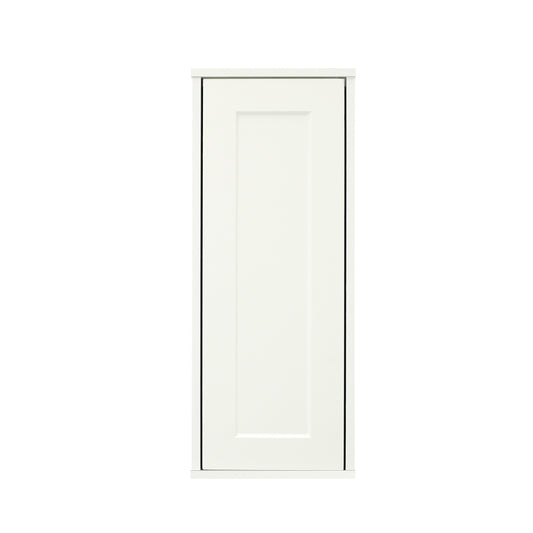 Shaker white Medecine Cabinet 1 Door 12 in.