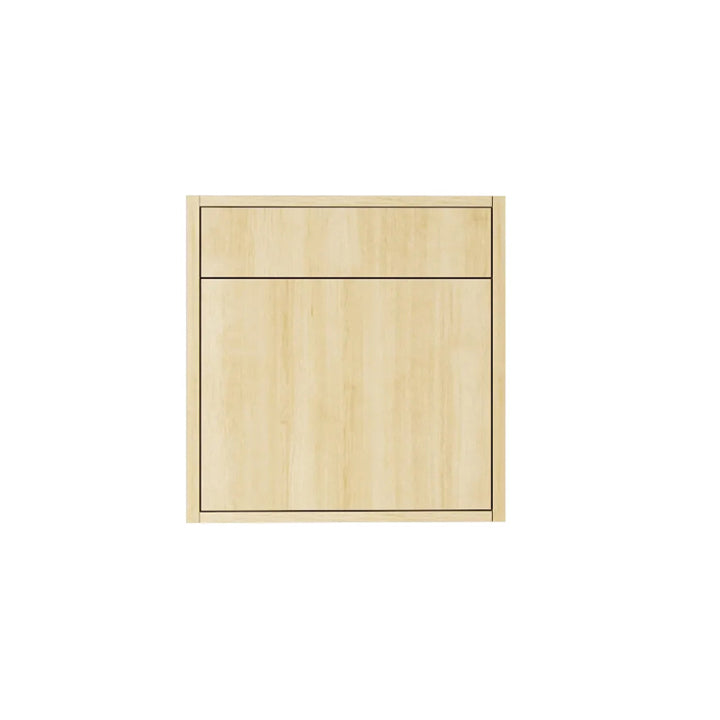 Natural Beauty Vanity 24 in. Suspended 1 Drawer with Countertop