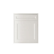 Shaker White Vanity 20 in. Suspended 1 Drawer with Countertop