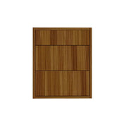 Hot Cinnamon Vanity 20 in. Suspended 2 Drawers with Countertop