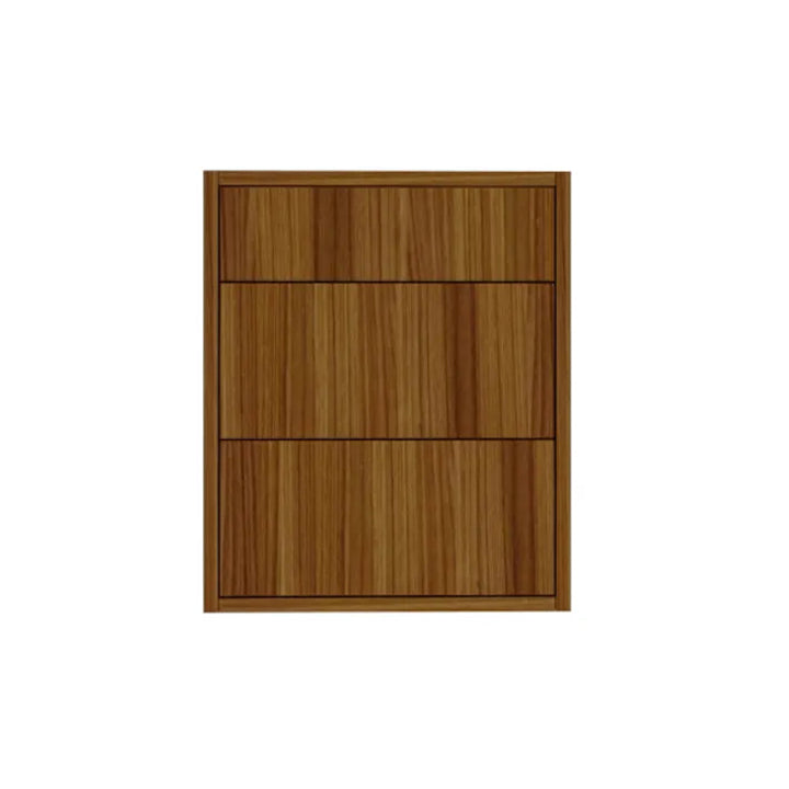 Hot Cinnamon Vanity 20 in. Suspended 2 Drawers with Countertop