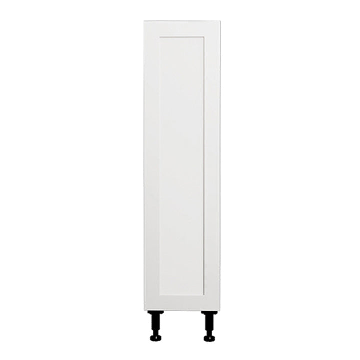 Armoire de cuisine bas 1 porte shaker blanc 9 L x 34 3/4 H x 24 P po