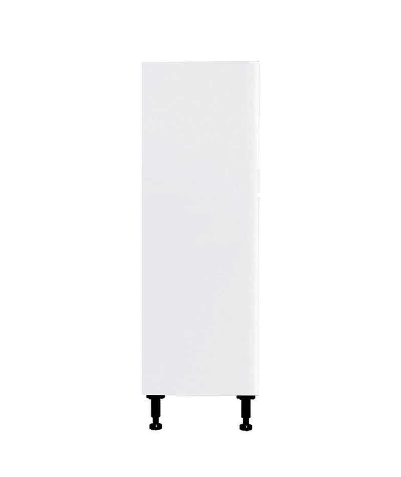 Armoire inférieure de cuisine blanc laqué , 1 porte, 12 L x 34 3/4 H x 24 P po