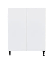 Armoire de cuisine bas 2 portes blanc laqué 33 L x 34 3/4 H x 24 po