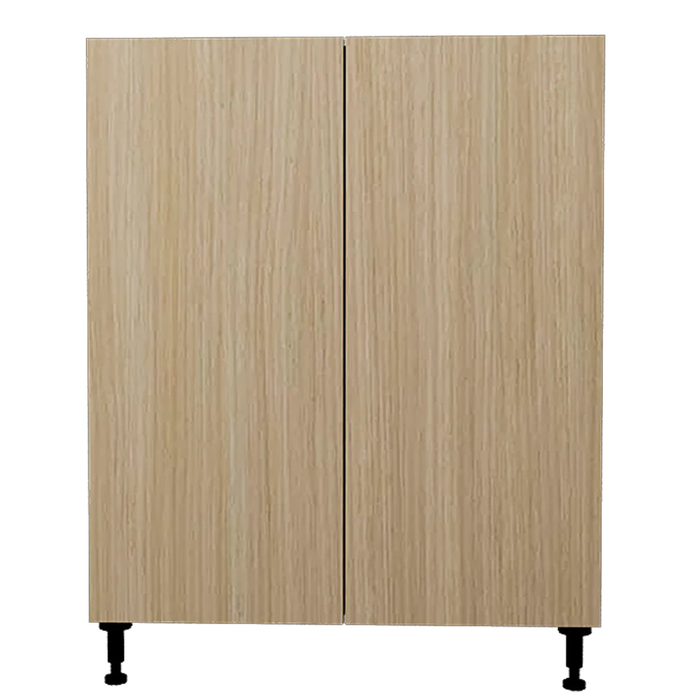 Natural Beauty Kitchen Base Cabinet 2 Doors Unit 30 L x 34 3/4 H x 24 P in