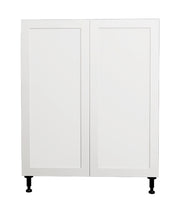 36 L x 34 3/4 H x 24" Shaker White Base Kitchen Cabinet 2 Doors