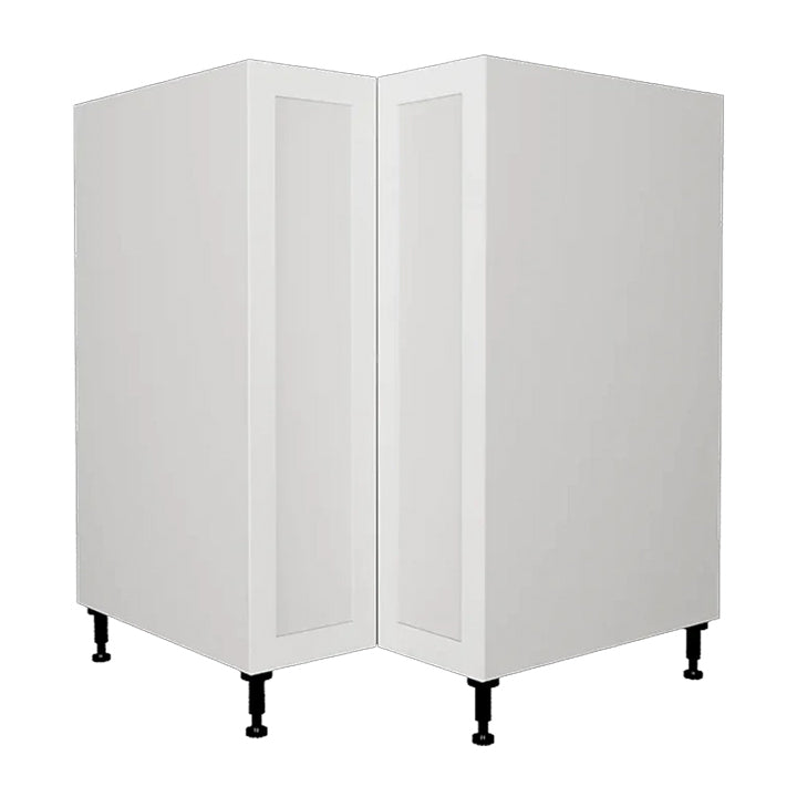 Armoire de cuisine bas en coin shaker  blanc 33 L x 34 3/4 H x 24 P