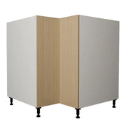 36 L x 34 3/4 H x 24 P" Natural Beauty Kitchen Cabinet Base Corner Unit