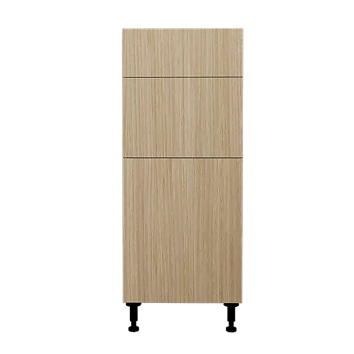 Armoire de cuisine bas 3 tiroirs beauté naturelle 15 L x 34-3/4 H x 24 P po.