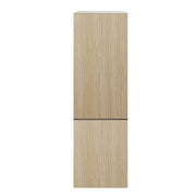 15 L x 49 ¼ H x 24 P" Natural Beauty Kitchen Cabinet Upper Pantry 1 Door Unit