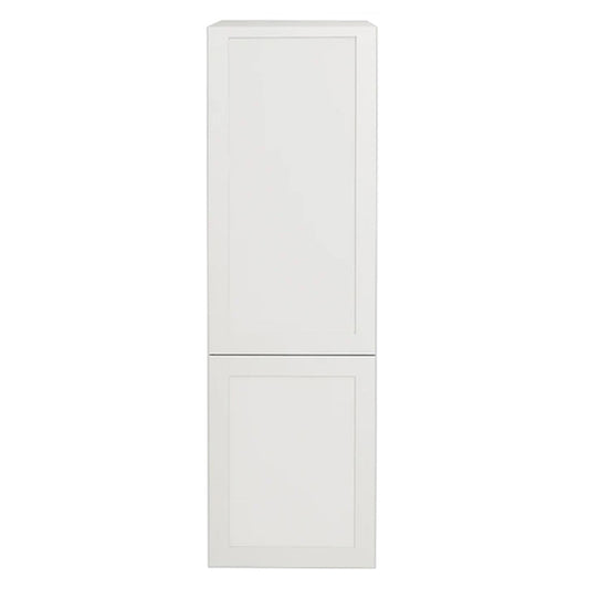 Armoire de cuisine garde-manger 1 porte shaker blanc 15 L x 49 ¼ H x 24 P po