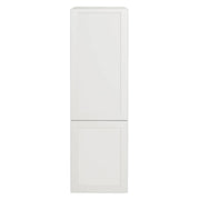 Armoire de cuisine  garde-manger 1 porte shaker blanche mat 15 L x 55 H x 24 P po