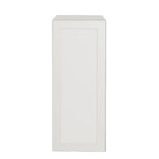 Armoire de cuisine haut 1 Porte Shaker Blanche Mat 12 L x 36 H x 12,5 P po