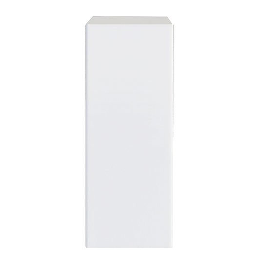 Glossy White Kitchen Cabinet Upper 1 Door Unit 12 L x 36 H x 12.5 P in