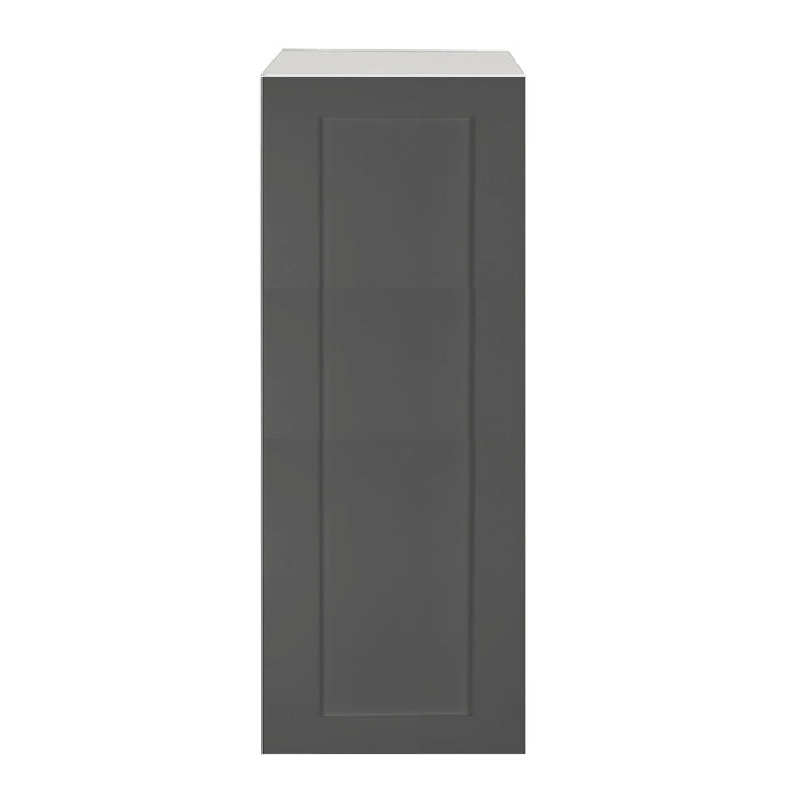 Armoire de cuisine haut 1 Porte Shaker Gris Mat 12 L x 36 H x 12,5 P po