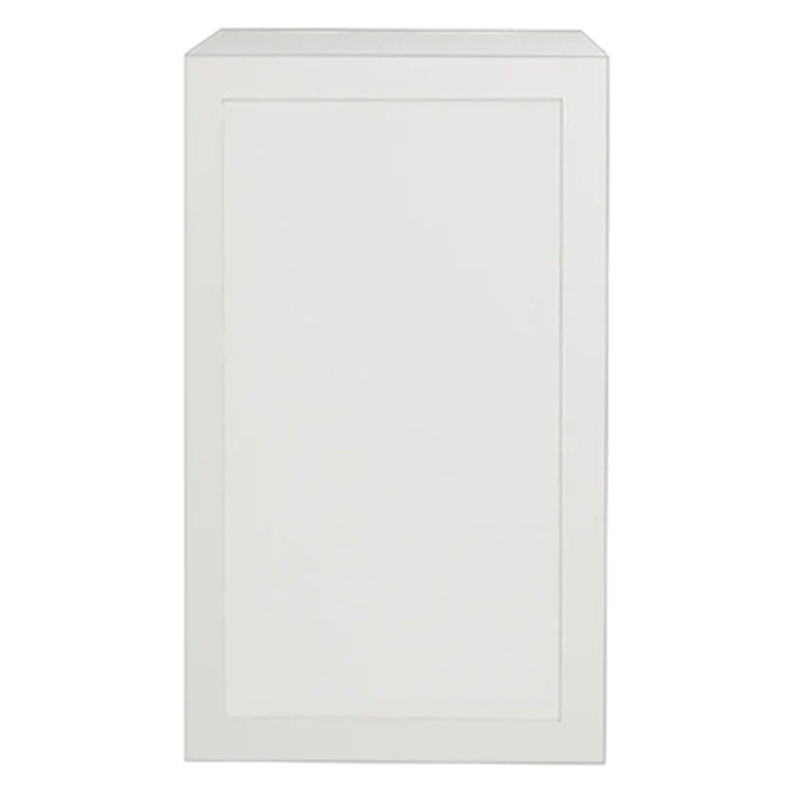 Armoire de cuisine haut 1 porte shaker blanc 18 L x 30 H x 12,5 P po