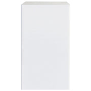 Armoire de cuisine haut 1 porte blanc laqué 18 L x 36 H x 12,5 P po