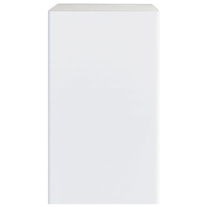 Armoire de cuisine haut 1 porte blanc laqué 18 L x 36 H x 12,5 P po