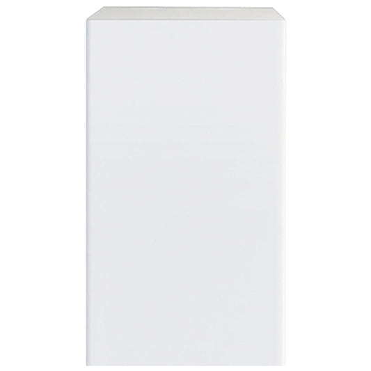 Armoire de cuisine haut 1 porte blanc laqué 18 L x 36 H x 12,5 P po