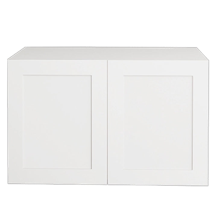 Armoire de cuisine haut de hotte 2 portes shaker blanc 24 L x 15 H x 12 1/2 P po