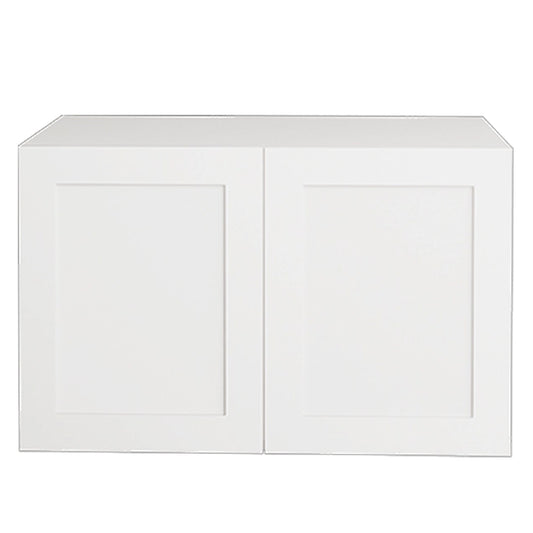 Armoire de cuisine haut de hotte 2 portes shaker blanc 24 L x 15 H x 12 1/2 P po