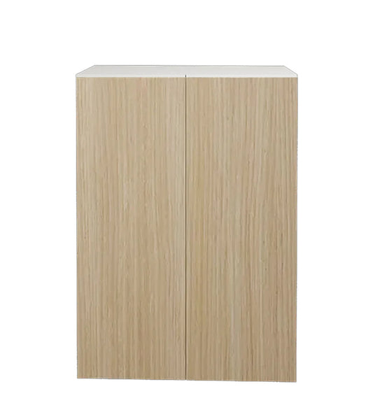 Armoire de cuisine haut 2 portes beauté naturelle 24 L x 30 H x 12,5 P po