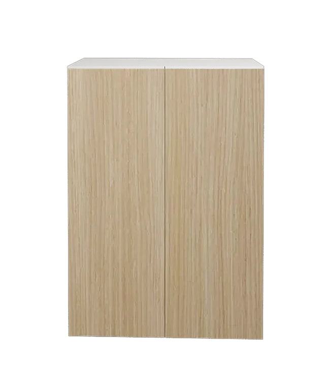 Armoire de cuisine haut 2 portes beauté naturelle 24 L x 30 H x 12,5 P po