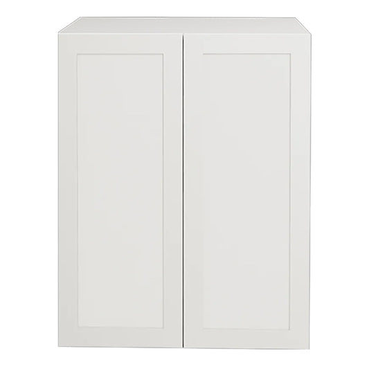 Shaker Blanc Armoire Cuisine Haut 2 Portes/Shaker White Upper Kitchen Cabinet 2 Doors 24 L x 30 H x 12.5 P po/in