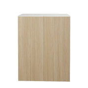 30 L x 30 H x 12 1/2 P" Natural Beauty Kitchen Cabinet Upper 2 Doors Unit