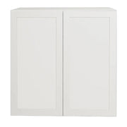 Armoire de cuisine haut 2 portes shaker blanc 30 L x 30 H x 12,5 P po