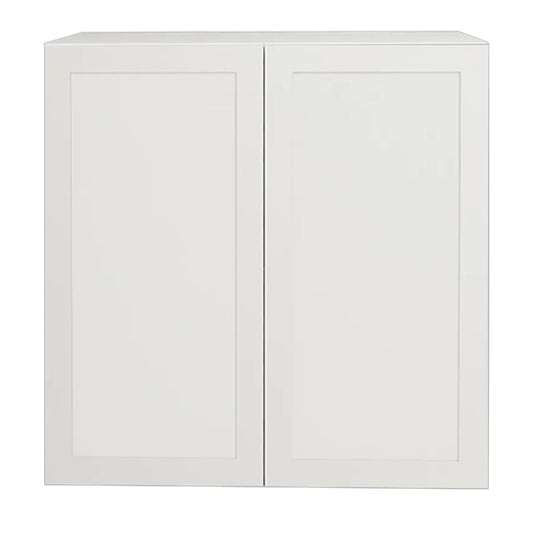 Armoire de cuisine haut 2 portes shaker blanc 30 L x 30 H x 12,5 P po