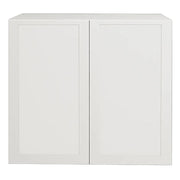 Armoire de cuisine haut 2 Portes shaker Blanche mat 33 L x 36 H x 12,5 P po