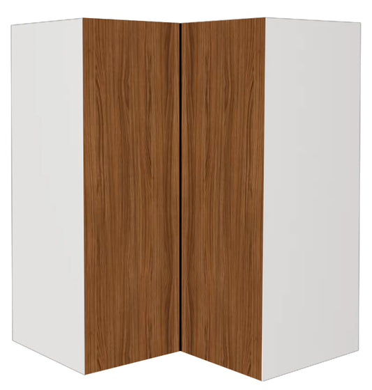  Armoire de cuisine haut de coin cannelle chaude 24 L x 36 H x 12 ½ P po