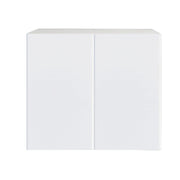 Armoire de cuisine  haut de hotte 2 portes blanc laqué 24 L x 21 H x 12 1/2 P po