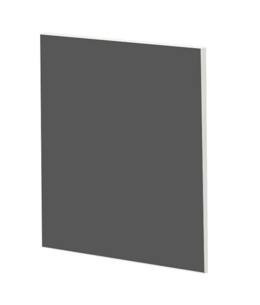 Shaker Matte Grey Finishing Panel for Island 48 L x 34 3/4 H in