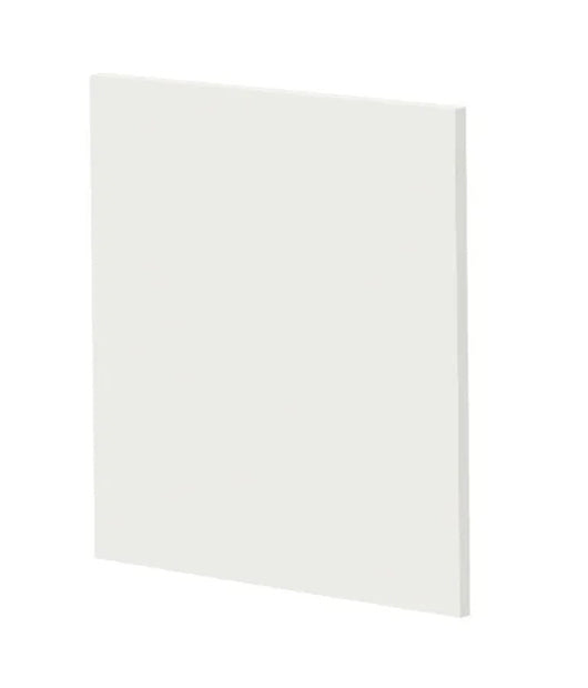 Glossy White Base Side Panel 24 L x 34 3/4 H in