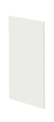 Armoire de cuisine blanche avec panneau latéral pour réfrigérateur, 24 po L x 84 po H