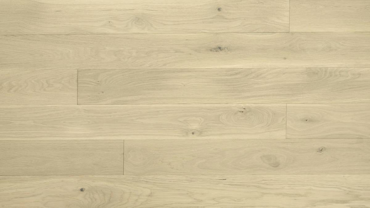 Engineered Hardwood Flooring American White Oak 6 in Collection Naked Oak.