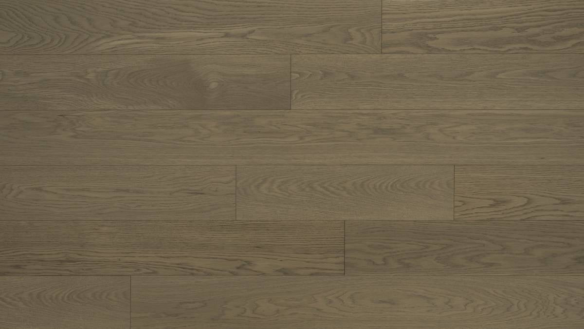 Engineered Hardwood Flooring American Oak 6 in Collection Toffee Crunch.