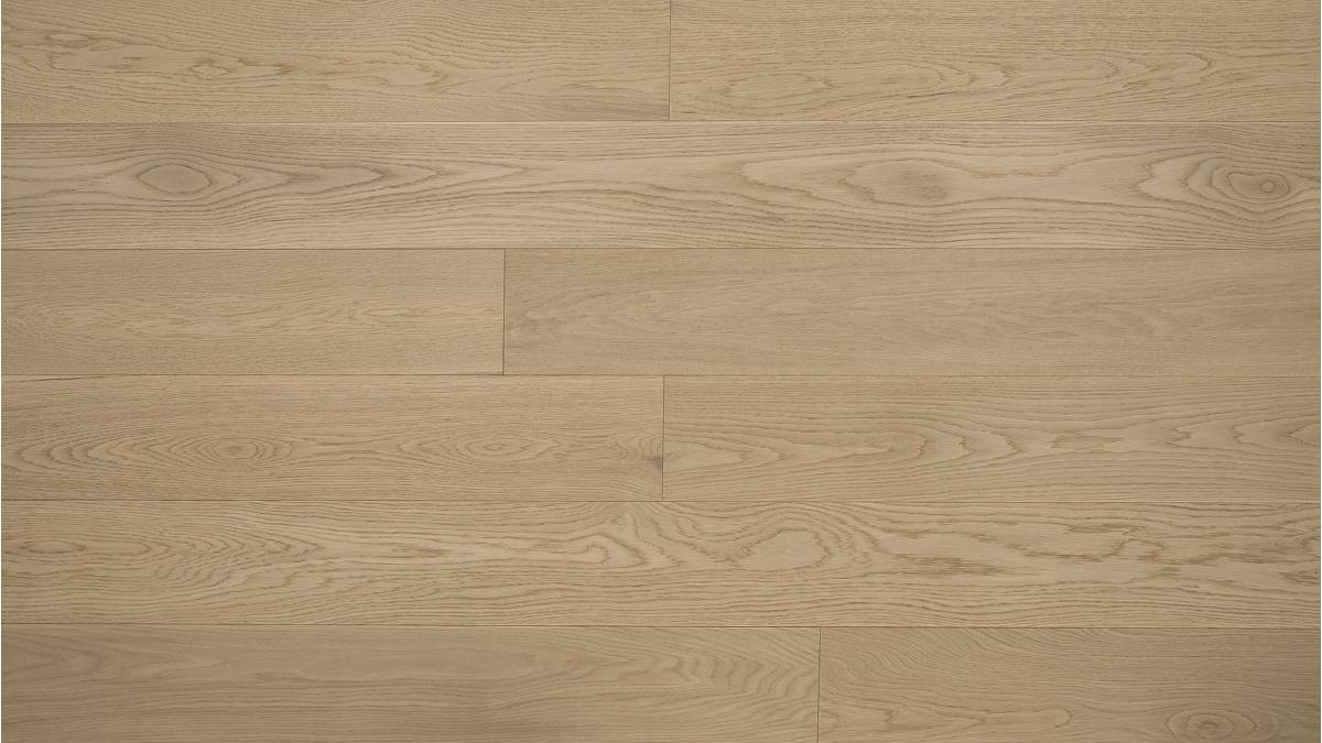 Engineered Hardwood Flooring American Oak 7 in Collection Macaroon.