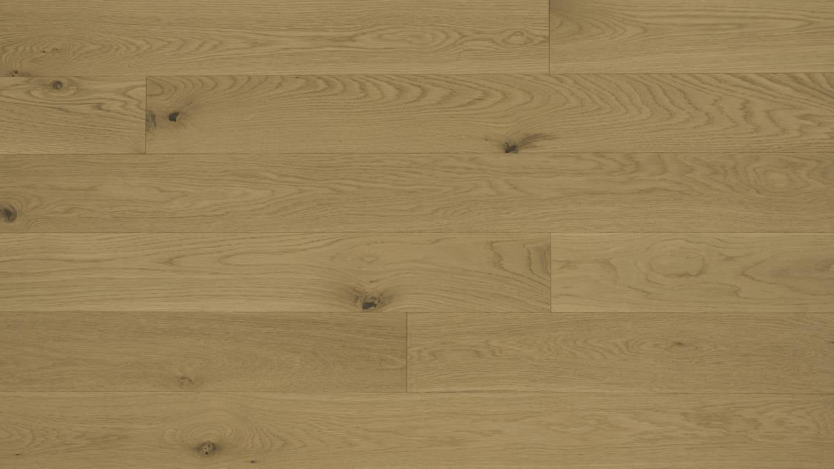 Engineered Hardwood Flooring American Oak 5 in Collection Honey Wheat Click