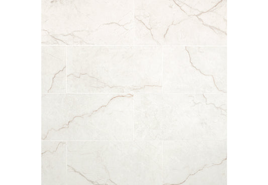 1.99$ / SF - 16 SF/Box Porcelain BRIGHTON GOLD Polished Rectified Tile 12x24 in